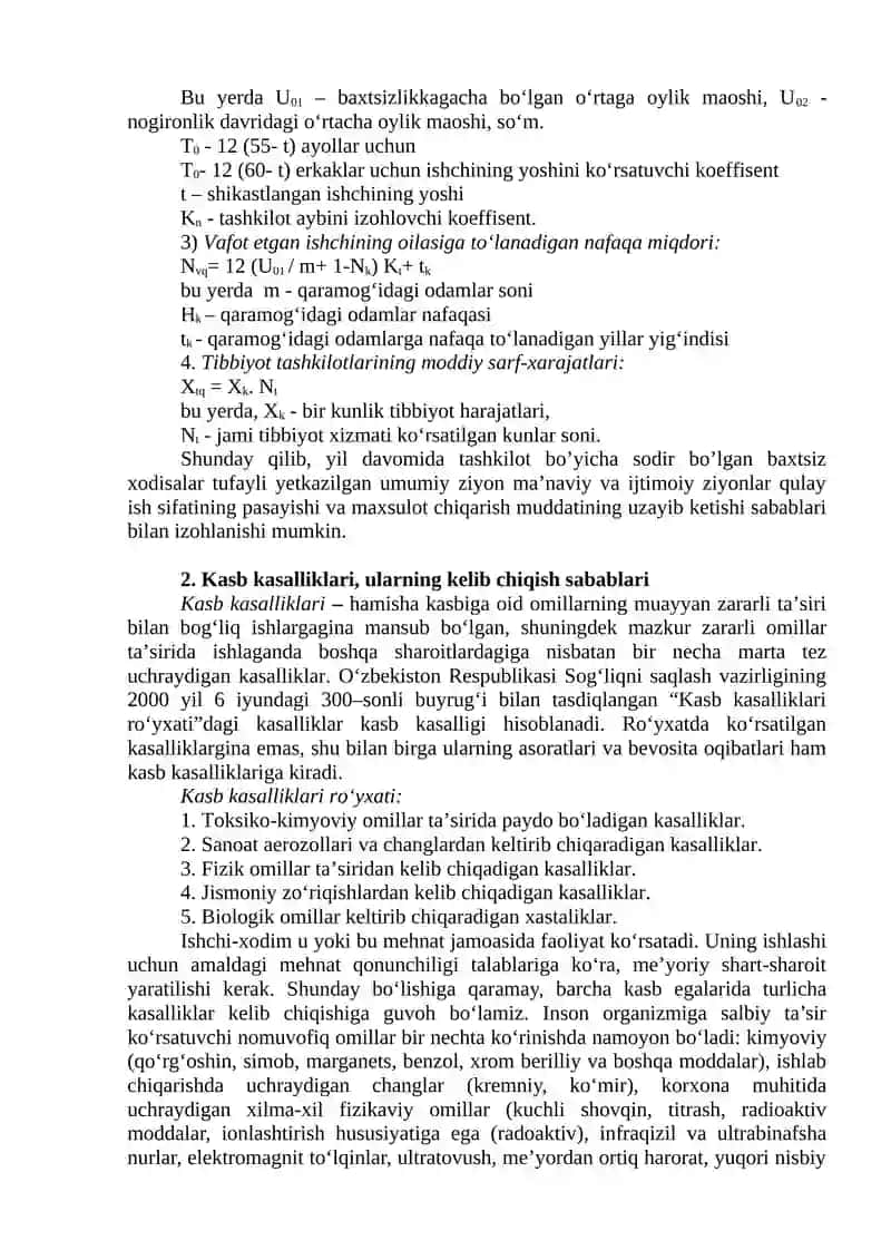 Baxtsiz Xodisalar va Kasb Kasalliklari 3