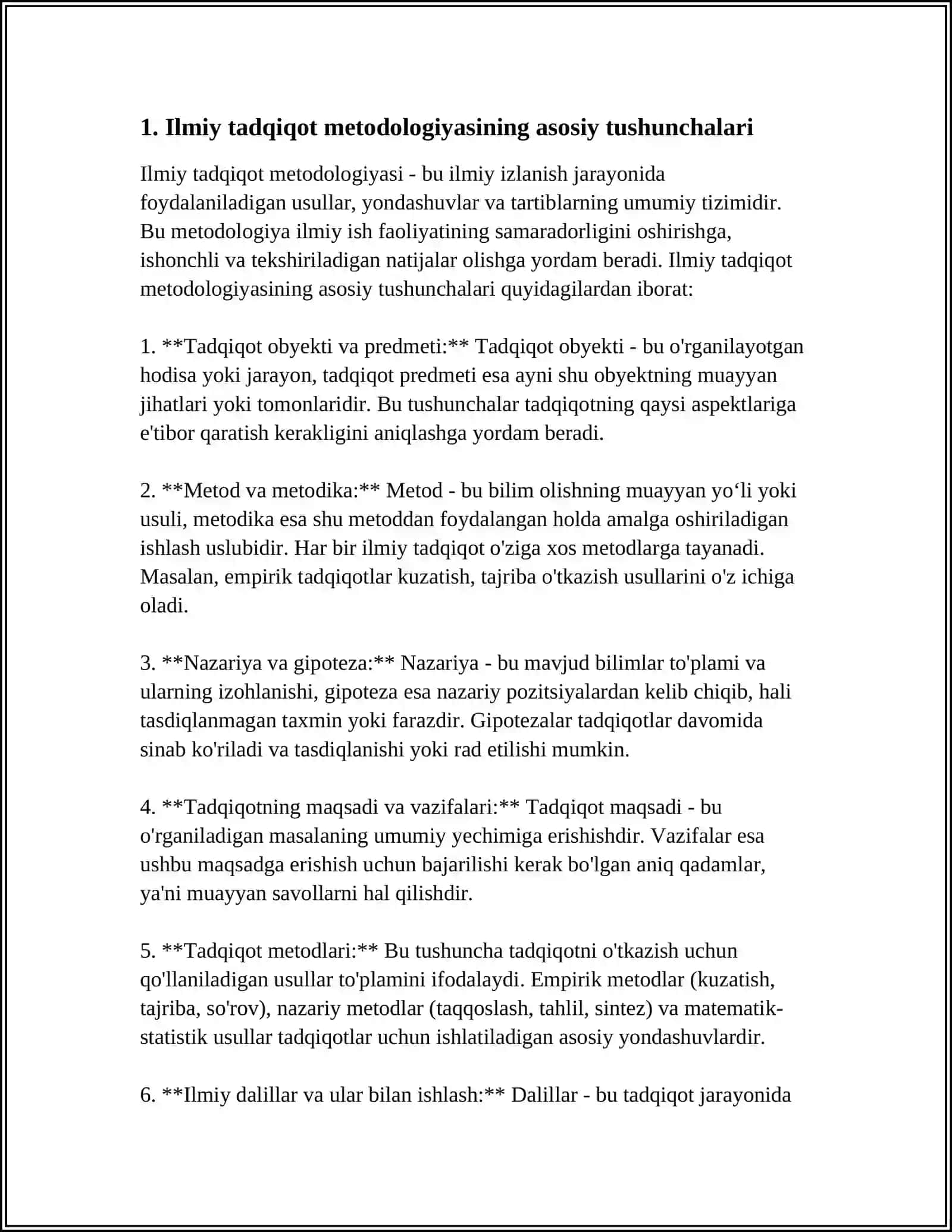 ILMIY TADQIQOT METODOLOGIYASI VA TEXNIKASI 3