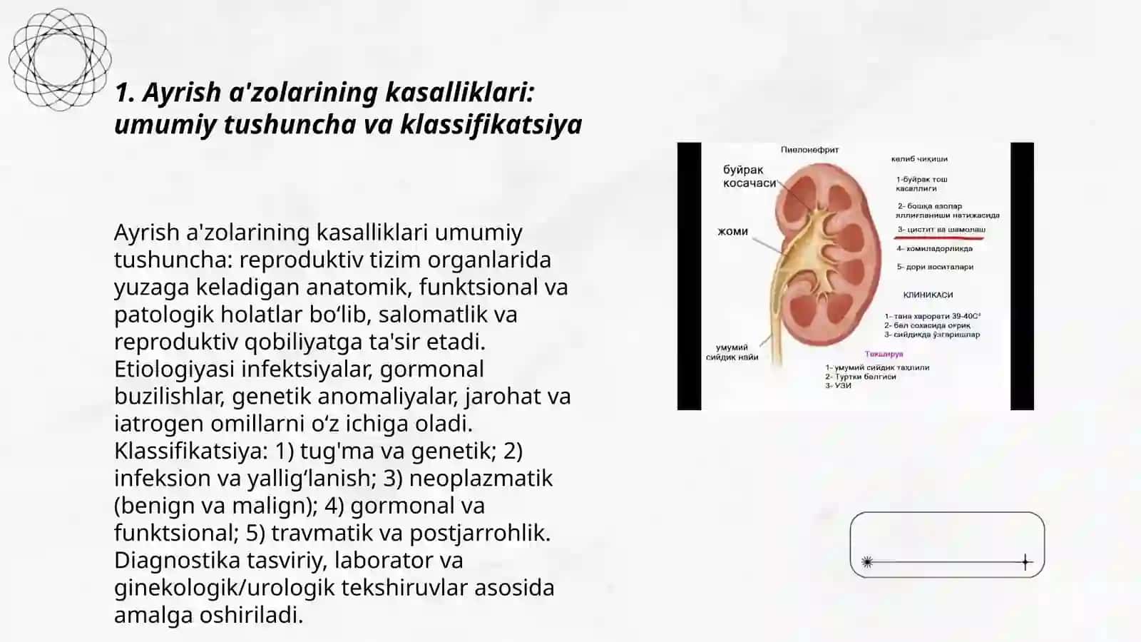 Ayrish a'zolaring kasaliklari 3