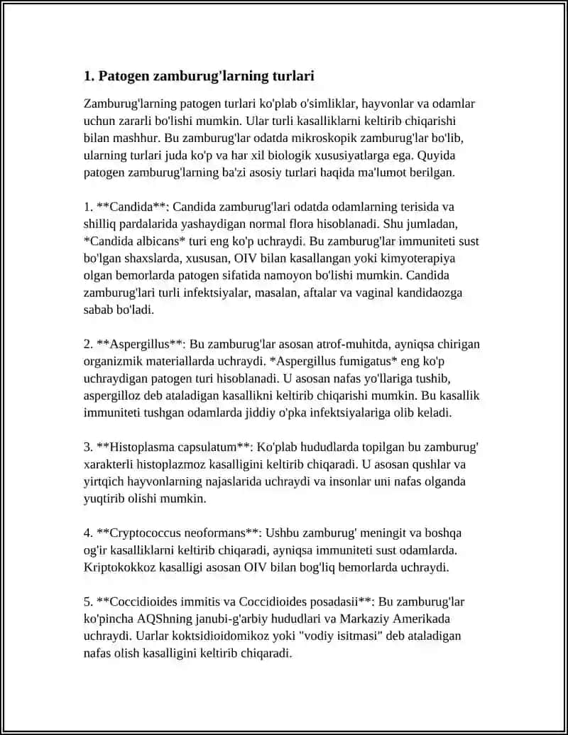 PATOGEN ZAMBURUĞLAR QÕZĞATUVCHI KASALLIKLAR 3