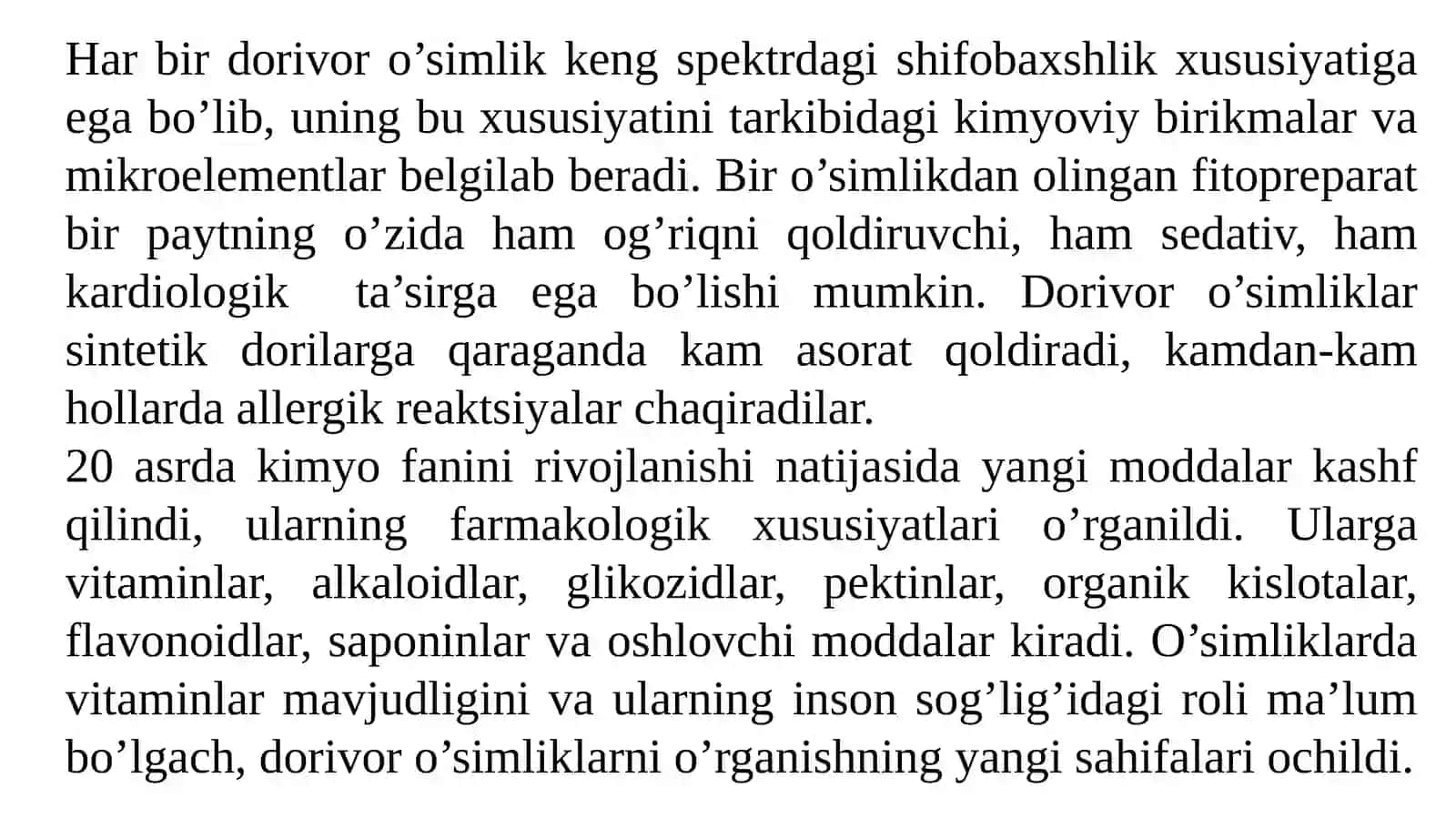 Dorivor o‘simliklar va mahsulotlar 3