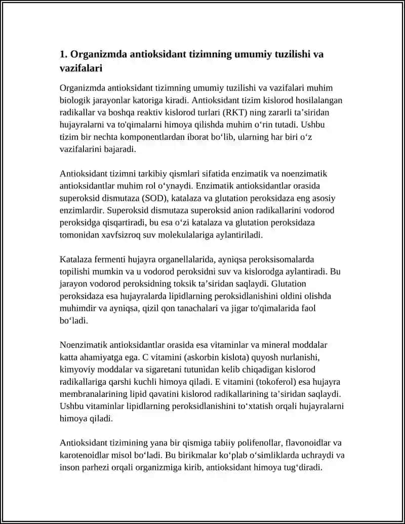 ORGANIZMDAGI ANTIOKSIDANT TIZIM 3