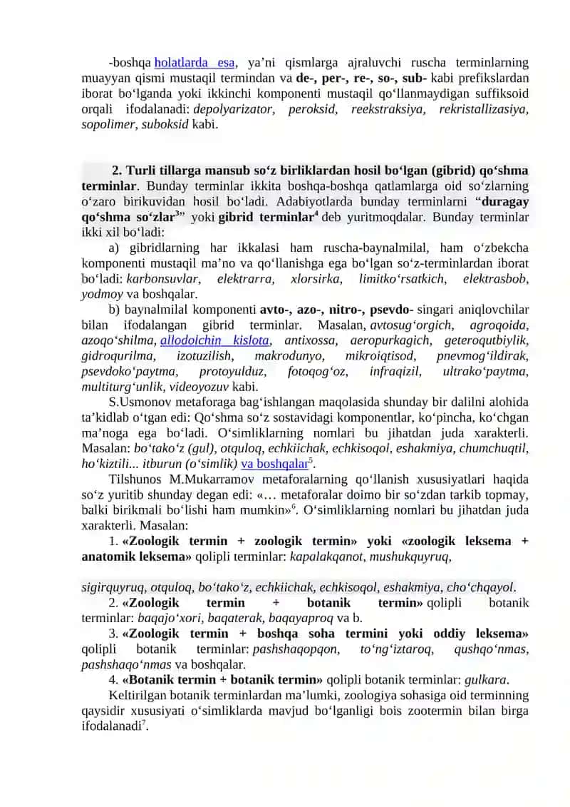 TERMINLARNING YASALISHI 3