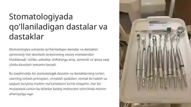 Stomatologiyada mehnatni muhofaza qilish va xavfsizlik 3