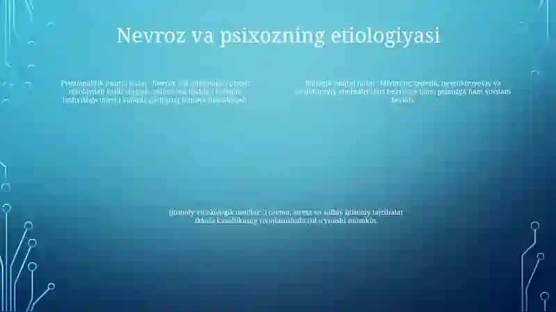 Nevroz Va Psixozlar 3