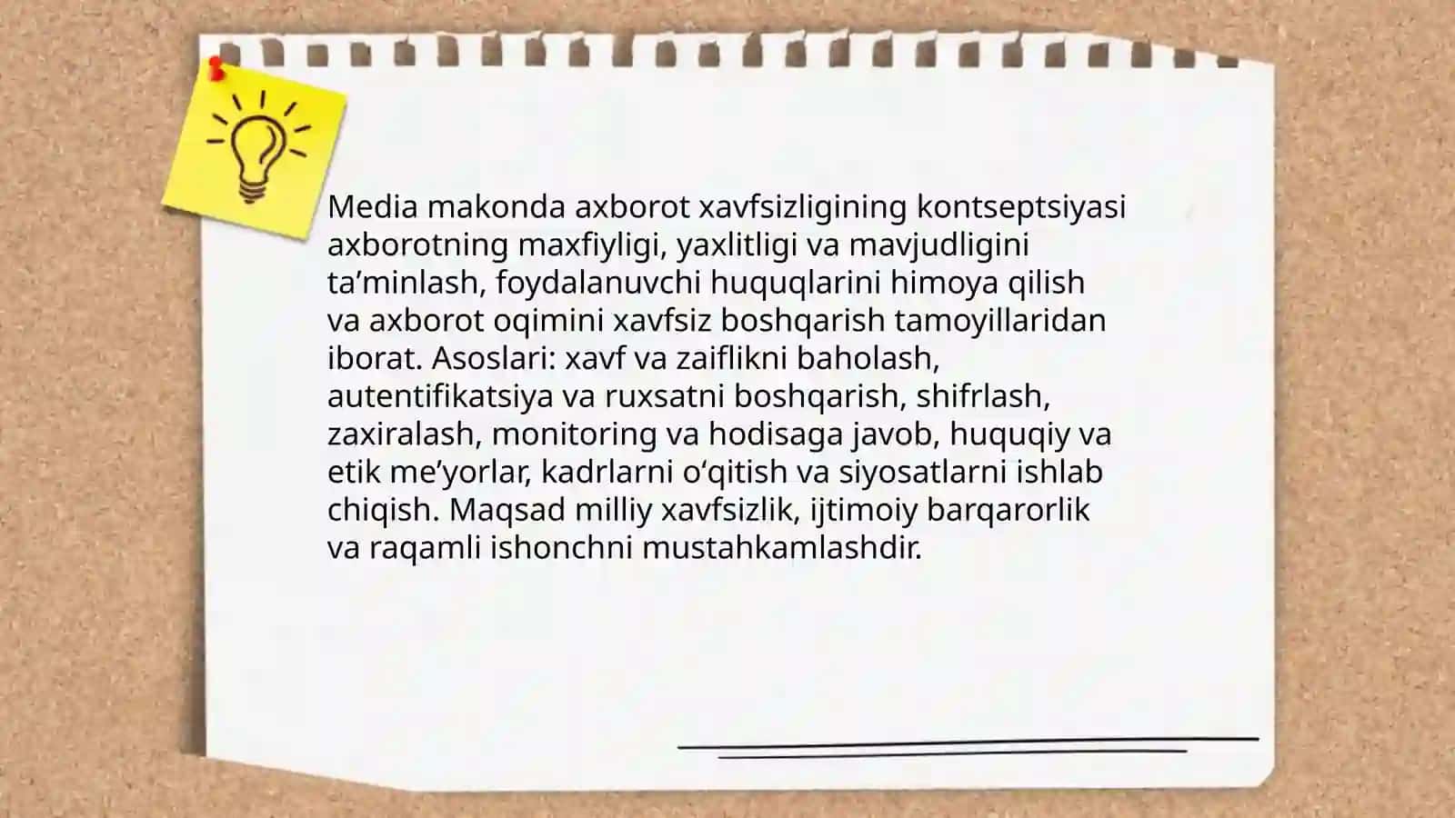 Media makonda axborot xavfsizligi 3