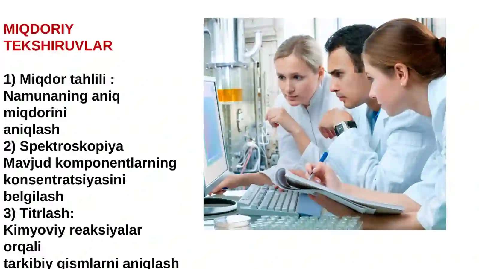 MIQDORVASiFATNINGKLINKLABORATORIYATEKSHIRUVLARI 3