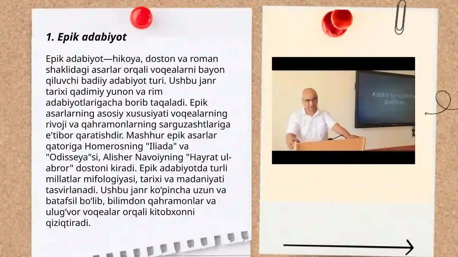Adabiy turlar va janrlar 3
