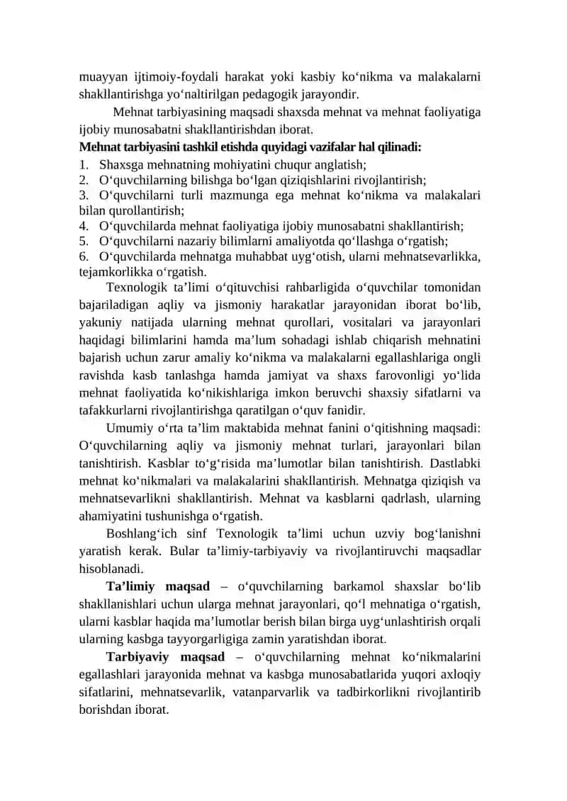 MA’RUZA MASHG’ULOTNING TA`LIM TEXNOLOGIYALAR ISHLANMASI 3