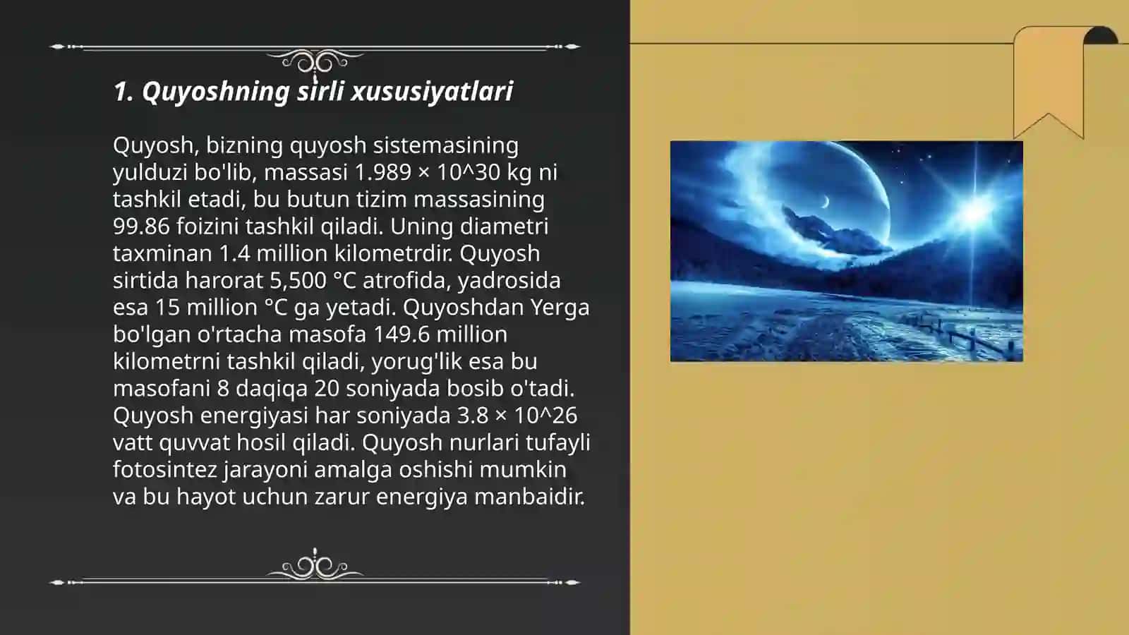 Koinot tilsimlari 3