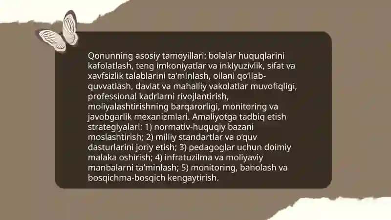 Maktabgacha taʼlim va tarbiya toʻgʻrisidagi qonuni 3