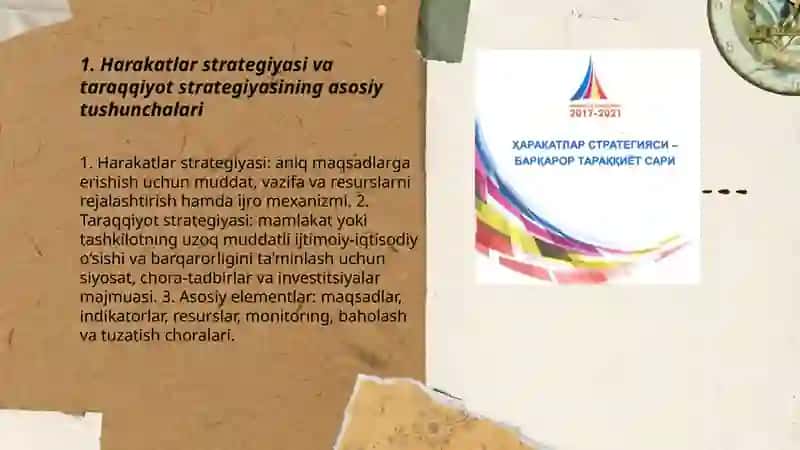 Harakatlar setegiyasi taraqqiyot seretegiyasi 3