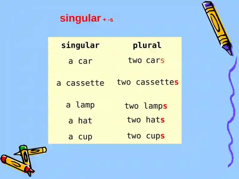 Plurals 3