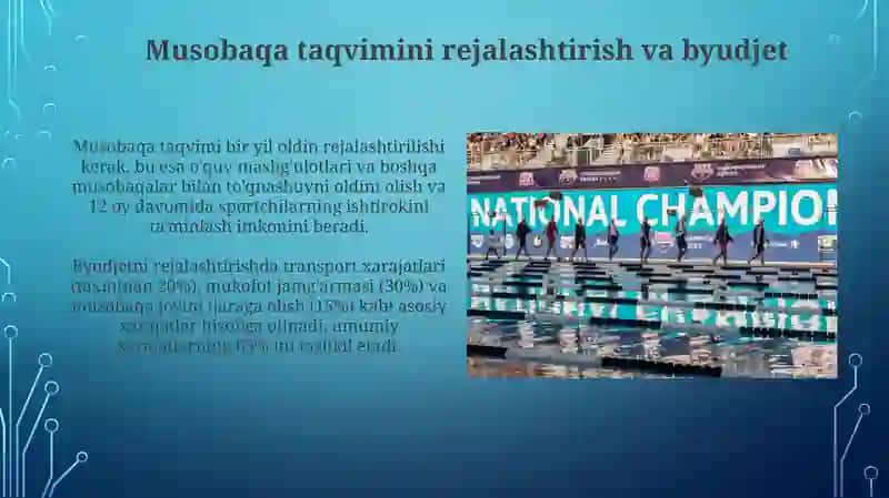 Transport sport turlarini rejalashtirish va hakamlik faoliyati 3