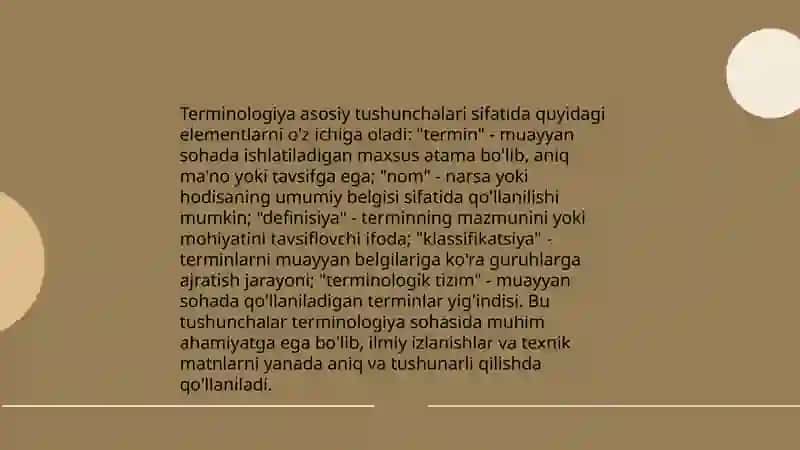 Terminologiya. Terminlar mohiyati 3
