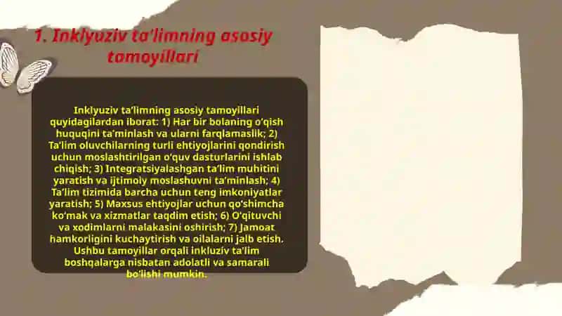Inklyuziv taʼlim modellari:tahlili va xususiyatlari 3