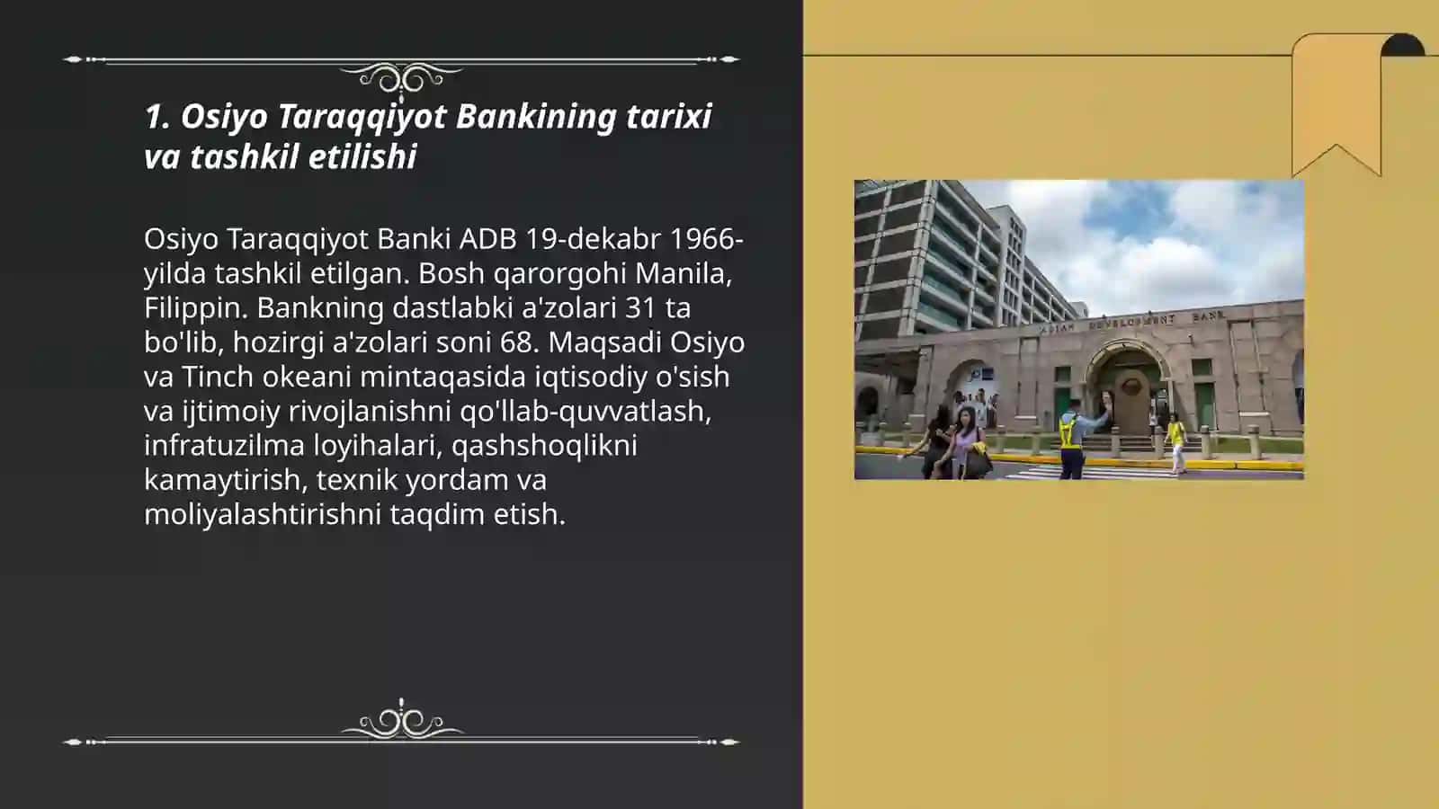 Osiyo Taraqqiyot Banki 3