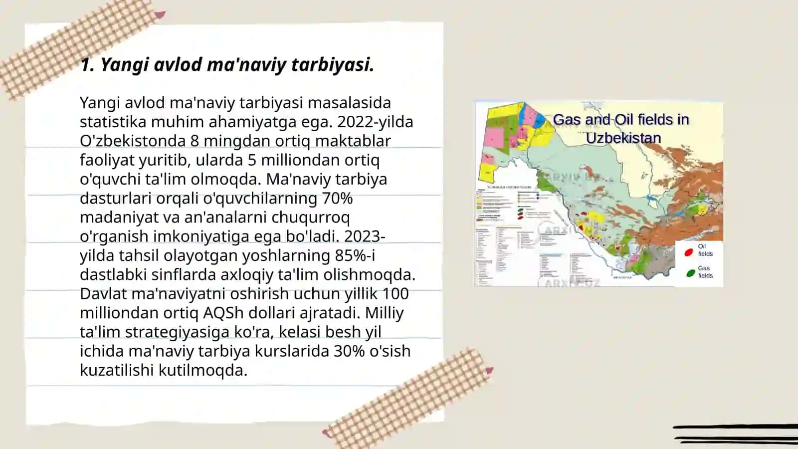 Yangi O'zbekistonda amalga oshirilayotgan ma'naviy o'zgarishlar 3