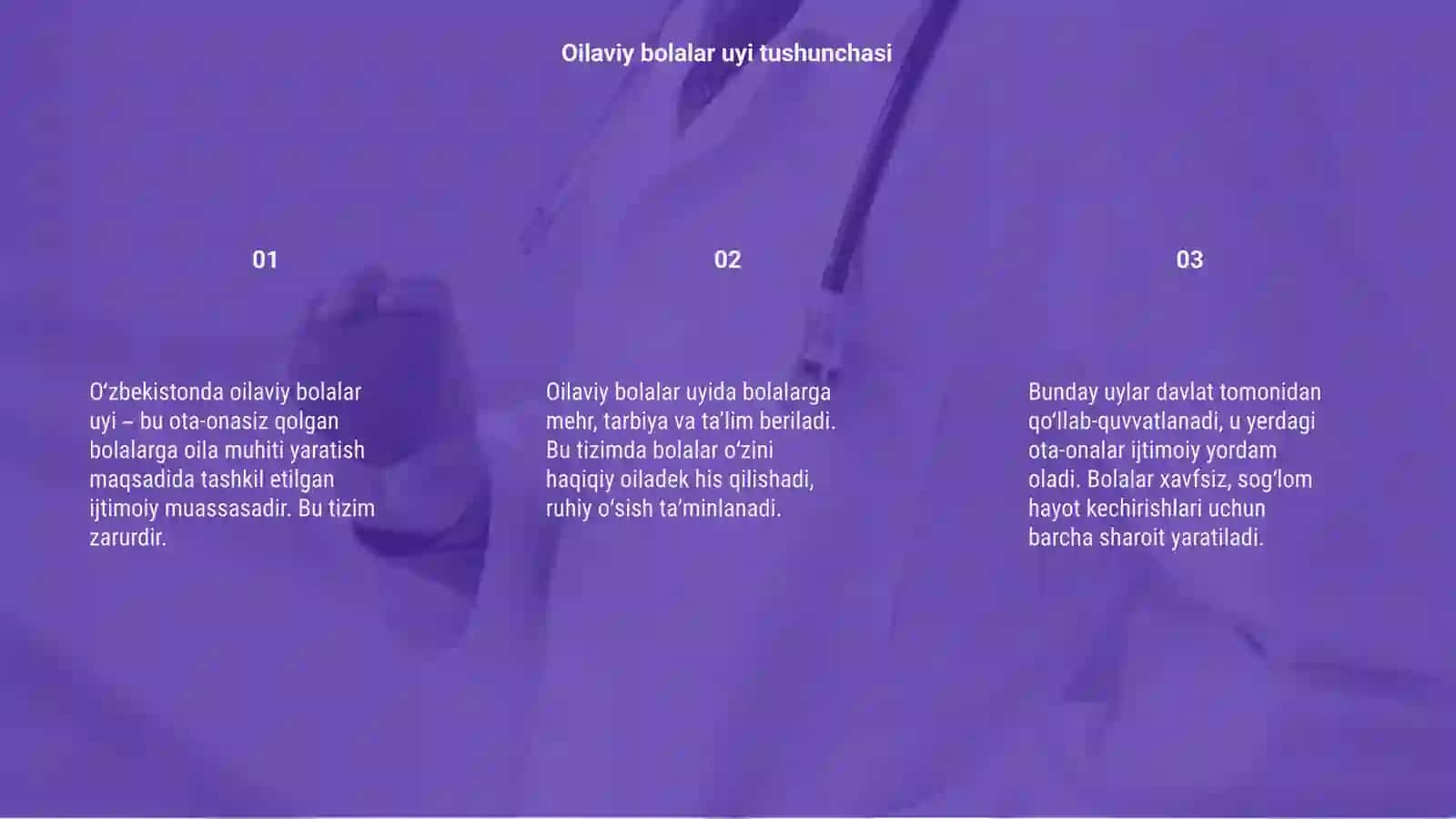 O'zbekistonda oilaviy bolalar uyining tashkil etish 3