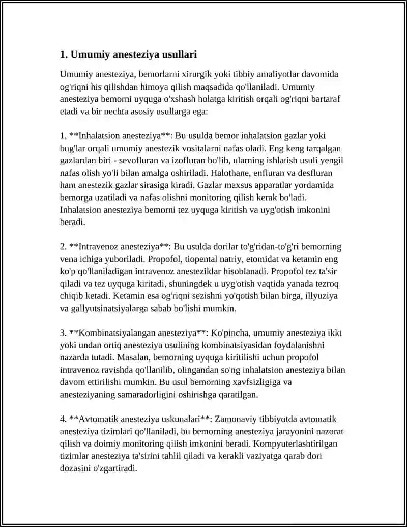 REANIMATOLOGIYA VA ANESTIZEOLOGIYA 3