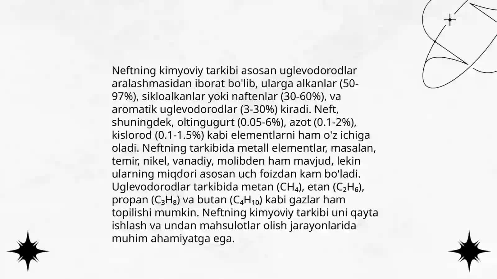 Neft haqida umumiy malumotlar 3