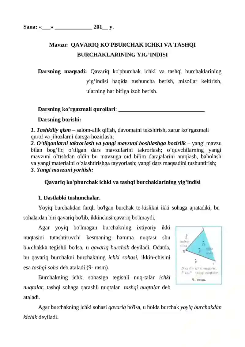 8-sinf algebra 1-chorak dars ishlanmalar 3