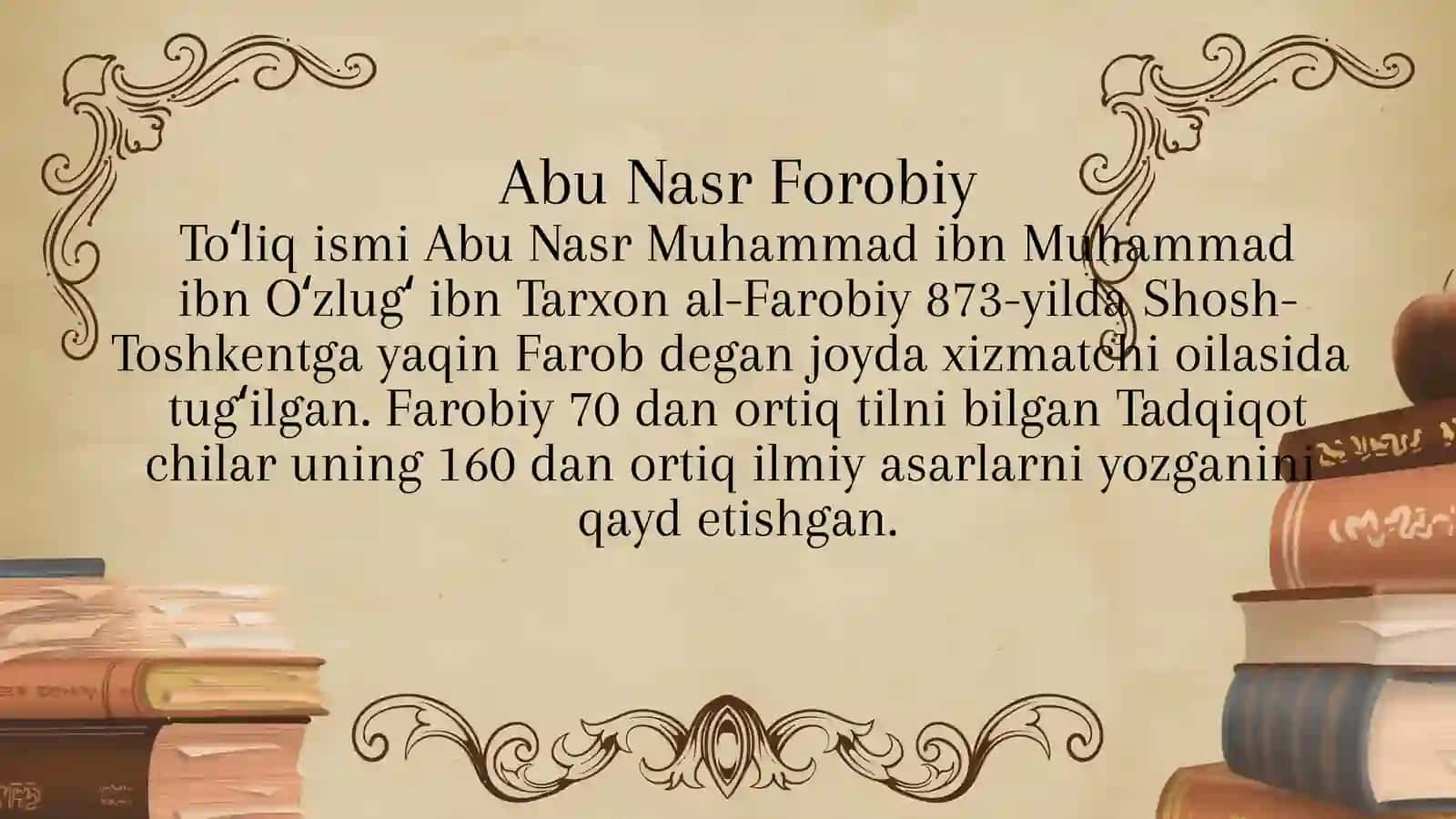 ABU NASR FAROBIYNING PEDAGOGIKG'OYALARI 3