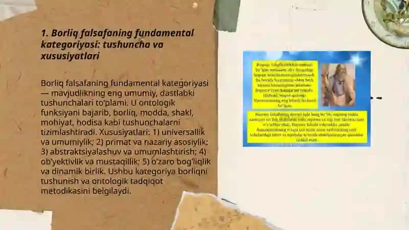 Borliq falsafaning fundamental kategoriyasi 3