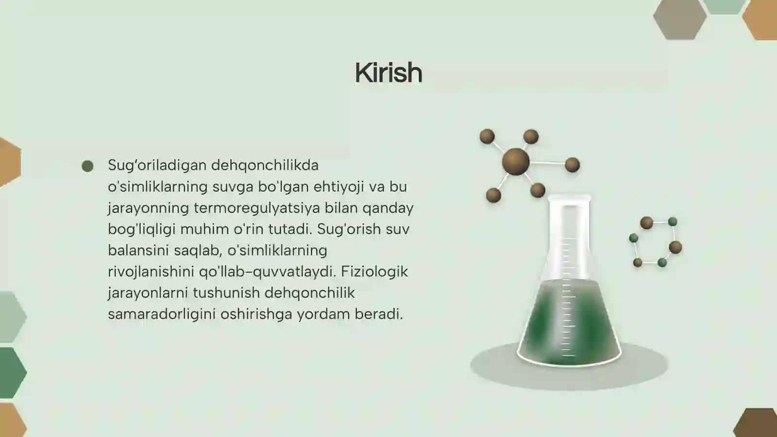 Sugʻoriladigan dehqonchilikning fiziologik asoslari 3