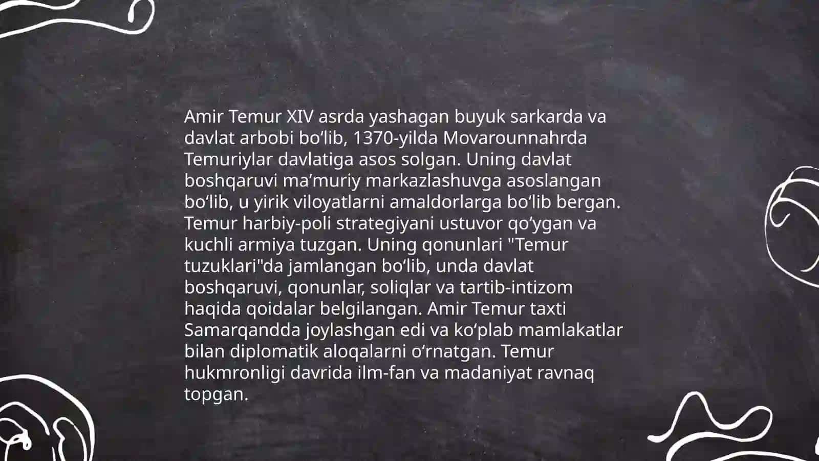 Amir Temur buyuk davlat arbobi 3
