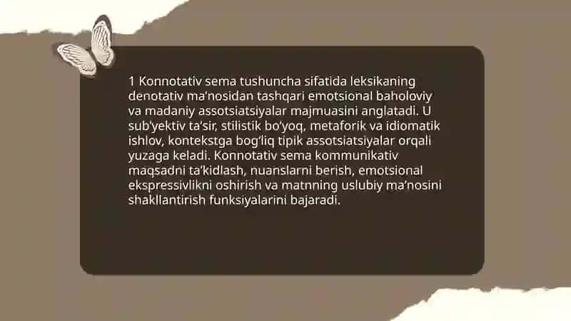 Konnotativ sema 3