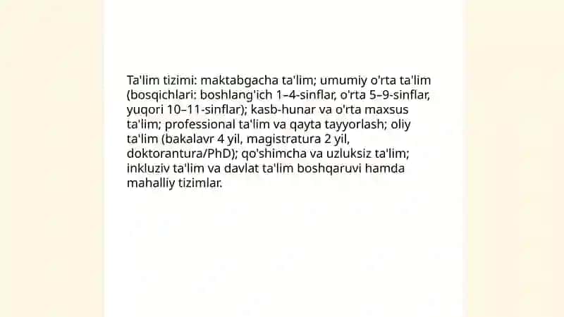 O'zbekiston Respublikasi talim tizimi 3