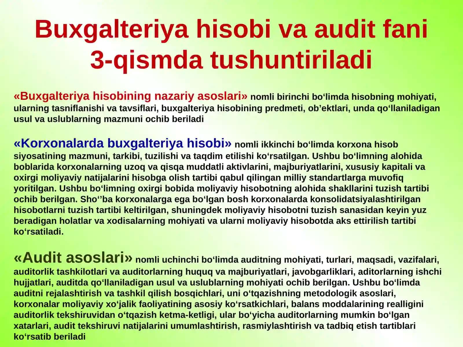 Buxgalteriya hisobi fanining predmeti maqsadi va vazifalari 3