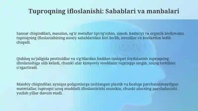 Tuproqning ifloslanishi 3
