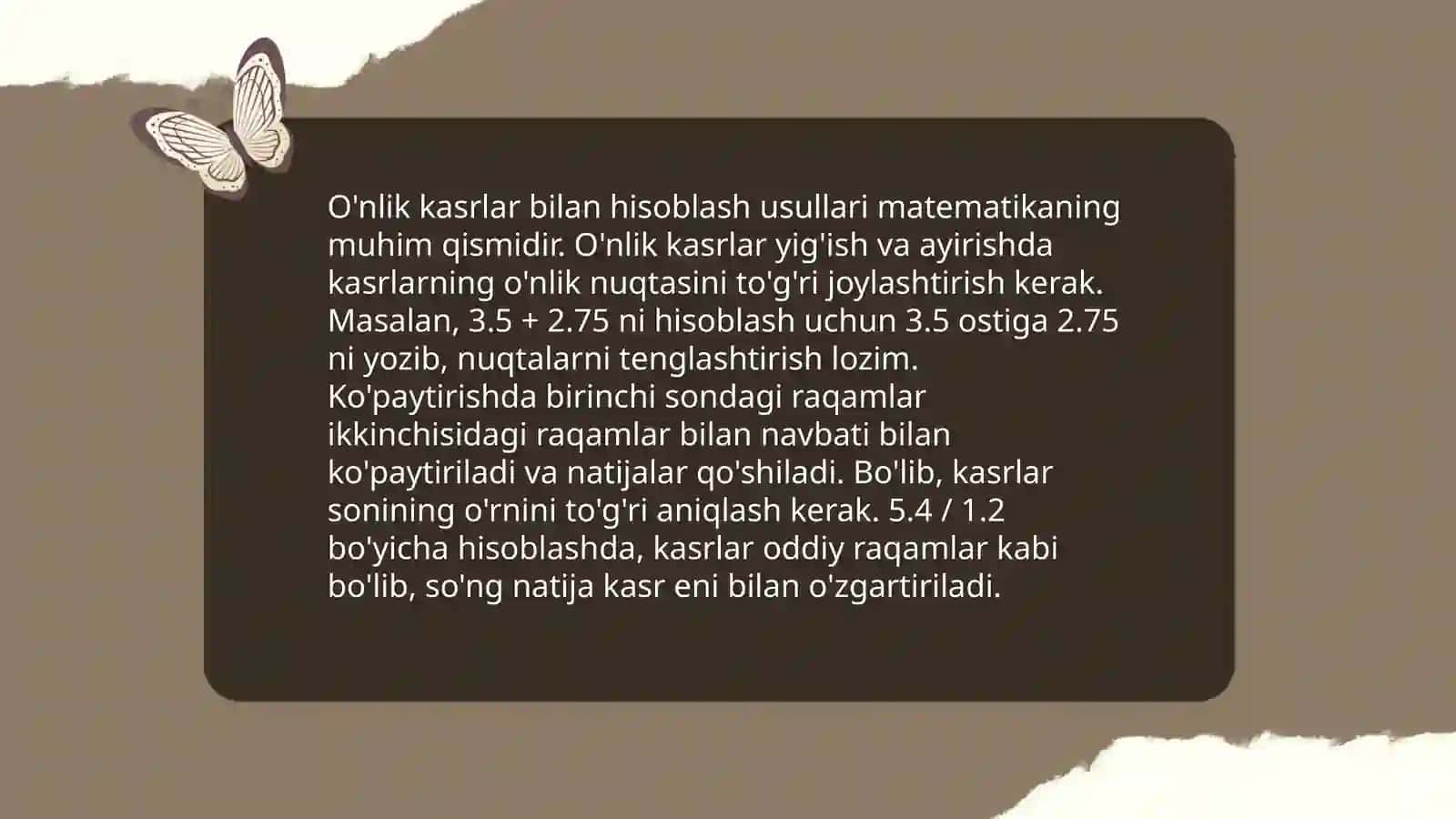 Hisoblashning qulay usullari 3