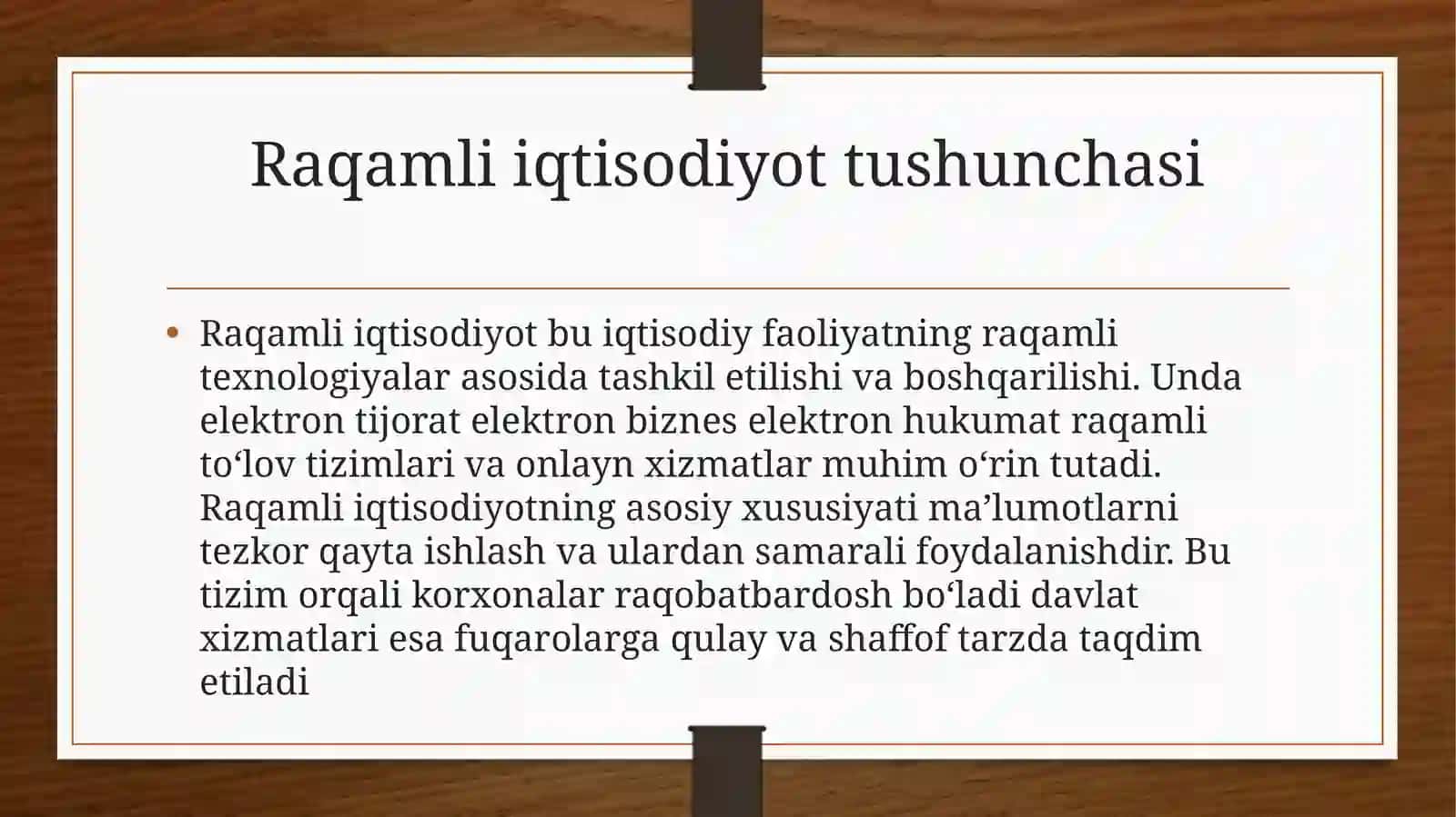 Raqamli iqtisodiyotning asosiy texnologiyalari 3