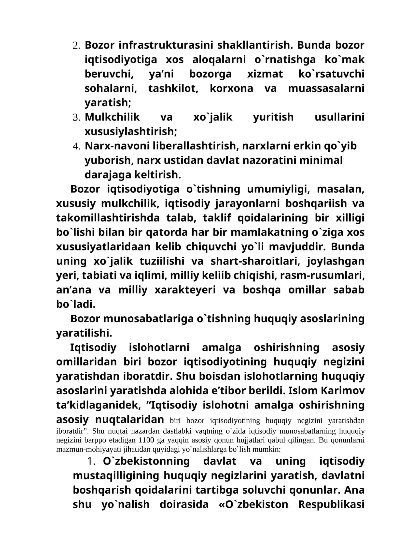 O`ZBEKISTONDA BOZOR MUNOSABATLARINING RIVOJLANIShI 3