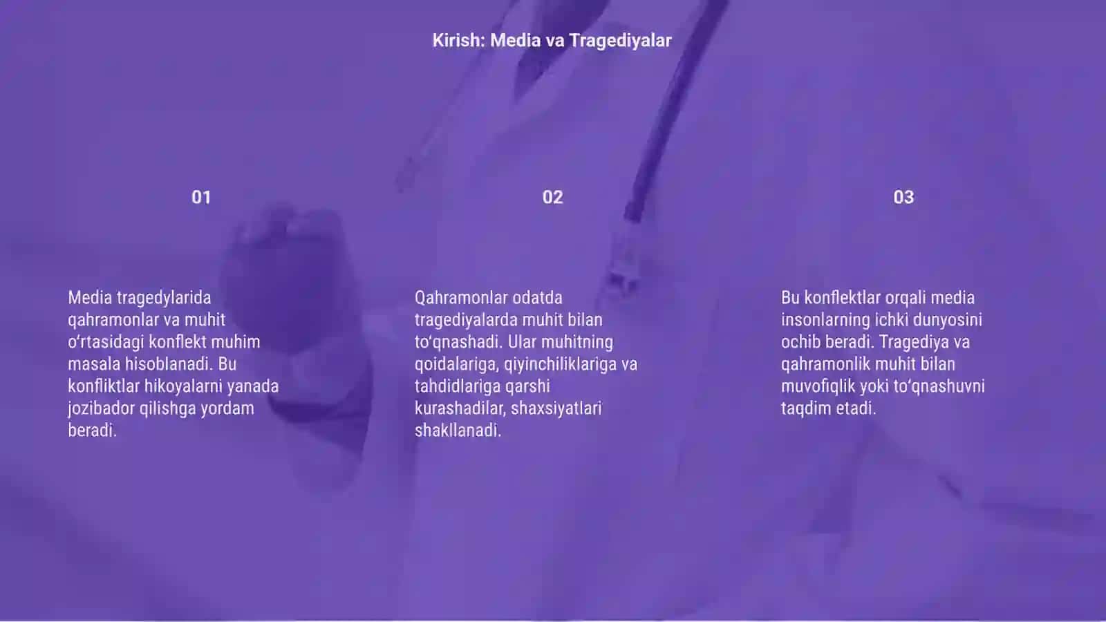 Media tragediyasida qahramon va muhit konflekti 3