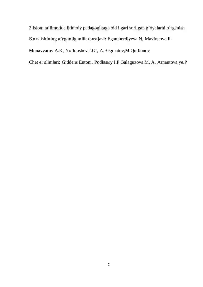 Hadislarda ijtimoiy-pedagogik fikrlarning yoritilishi 3