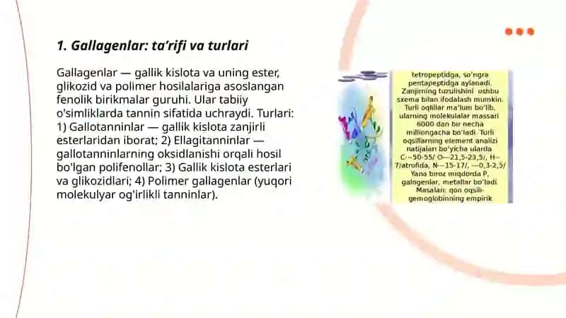 Gallagenlar va ularning birikmalarining qollanilishi 3