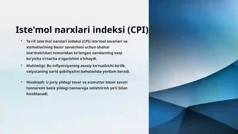 Makroiqtisodiy ko'rsatkichlarga kirish 3