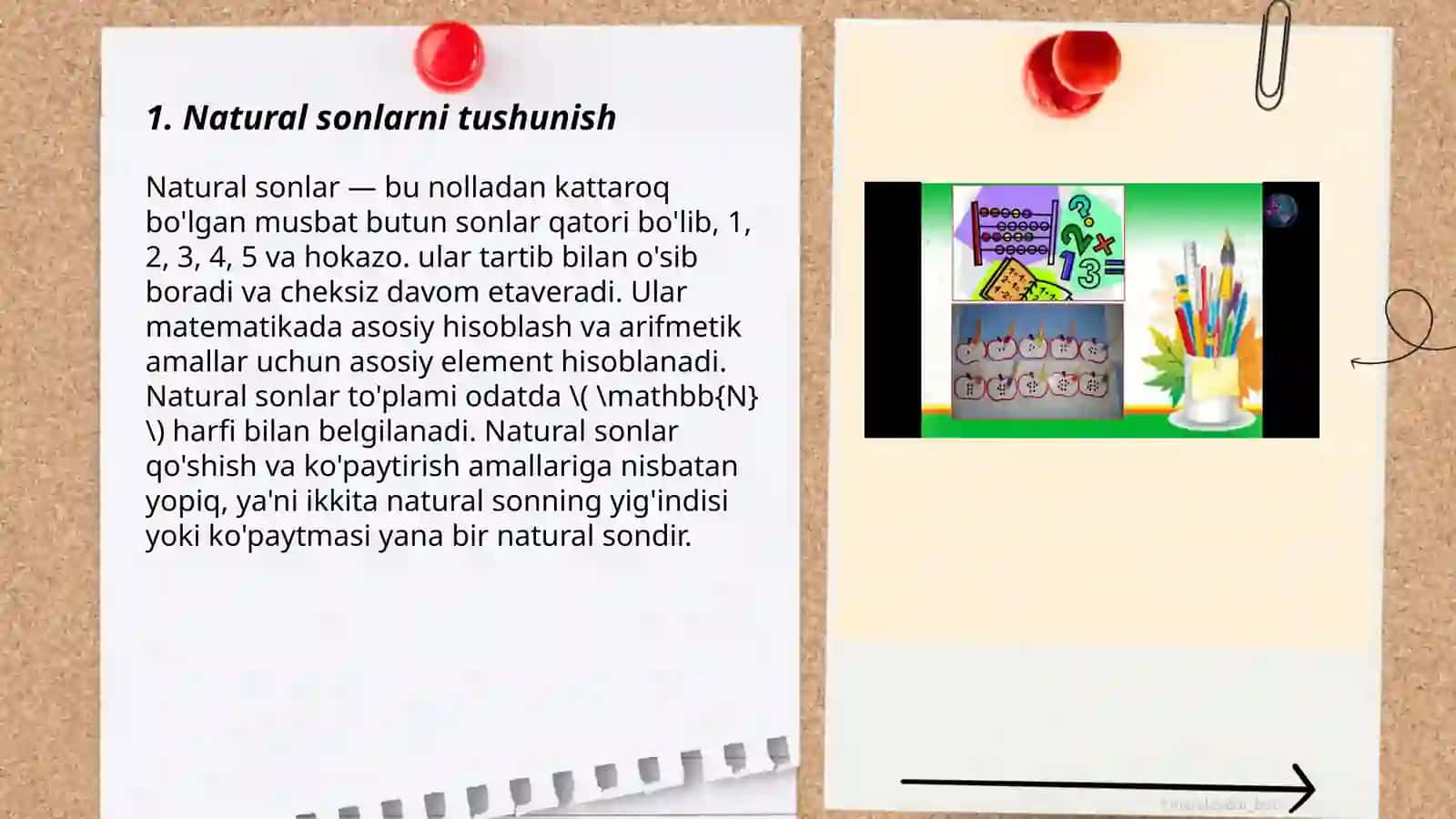 Boshlang'ich sinflarda arifmetik amallarni o'rgatish metodikasi 3
