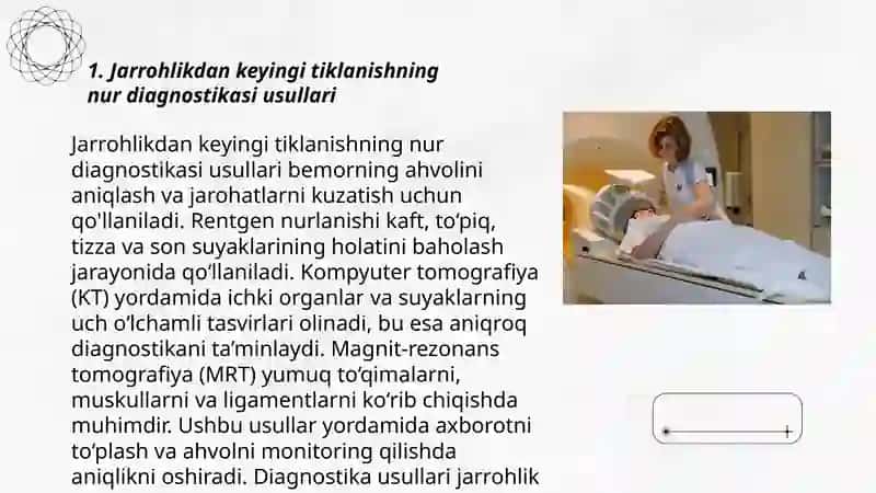 Operatsiyadan keyingi holatlar nur diagnostikasi 3