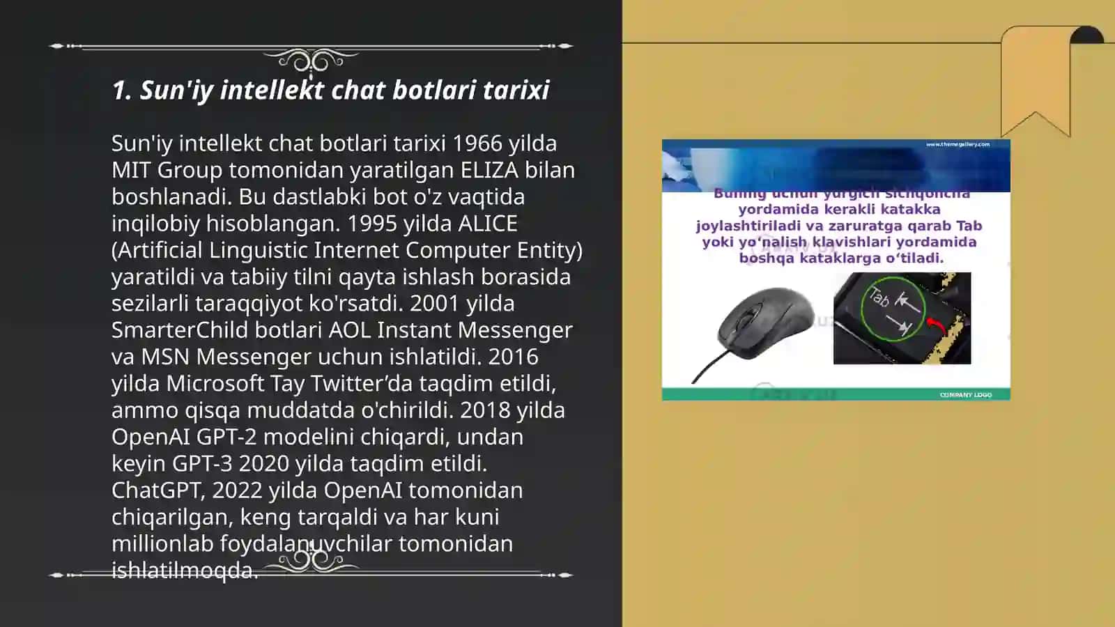 Su’niy intelekt chat botlari va ular bilan ishlash yo‘llari 3