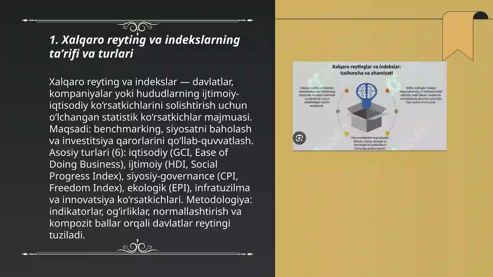 Xalqaro reyting va indekslar haqida maʼlumot 3
