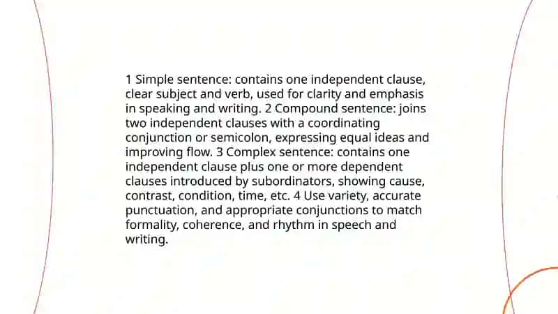 Using structures correctly in speaking and writing skills 3