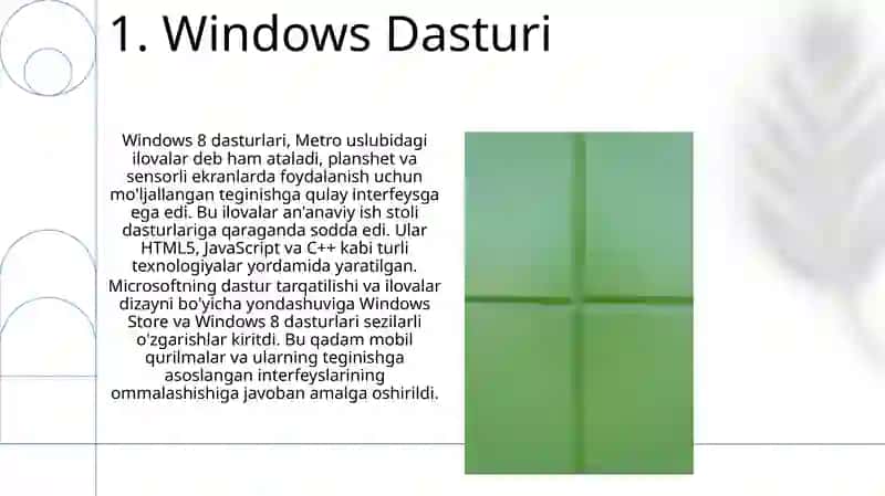 Windows 8 tizimli dastur 3