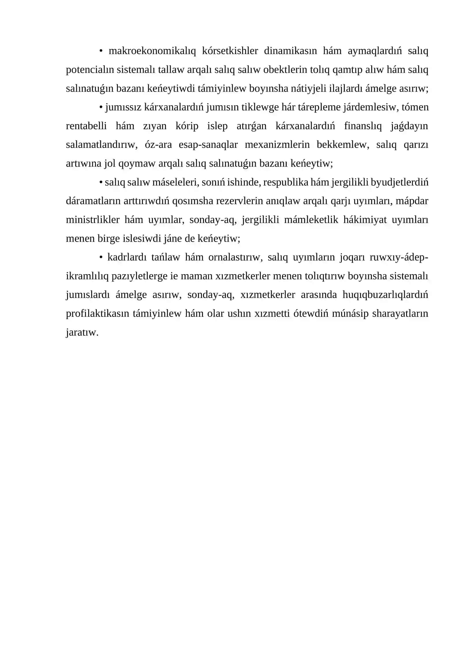 Mámleketlik hám mámleketlik emes finanslıq mákemeleri 3