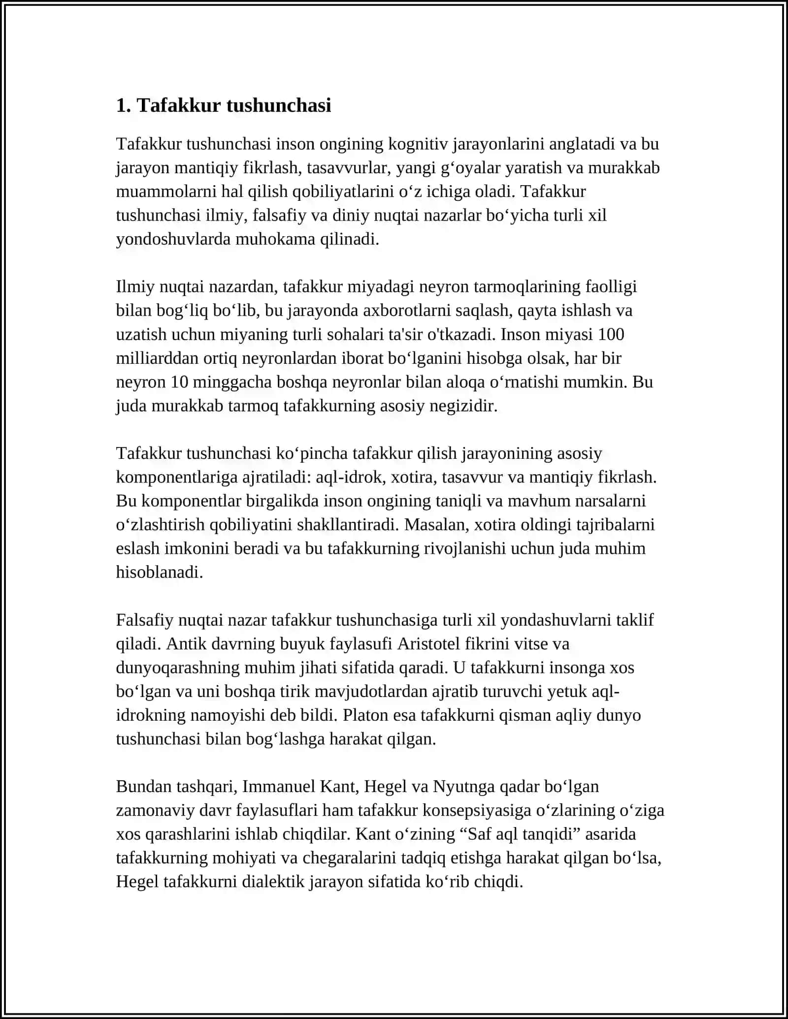 TAFAKKUR VA UNING SHAKLLARI 3