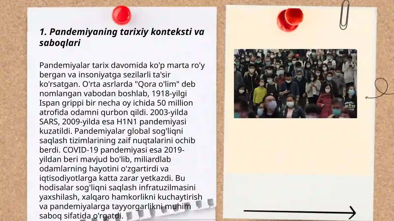 Pandemiya - XXI asrning global muammosi va uning oqibatlari 3